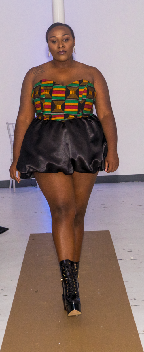 Kente Bubble Dress